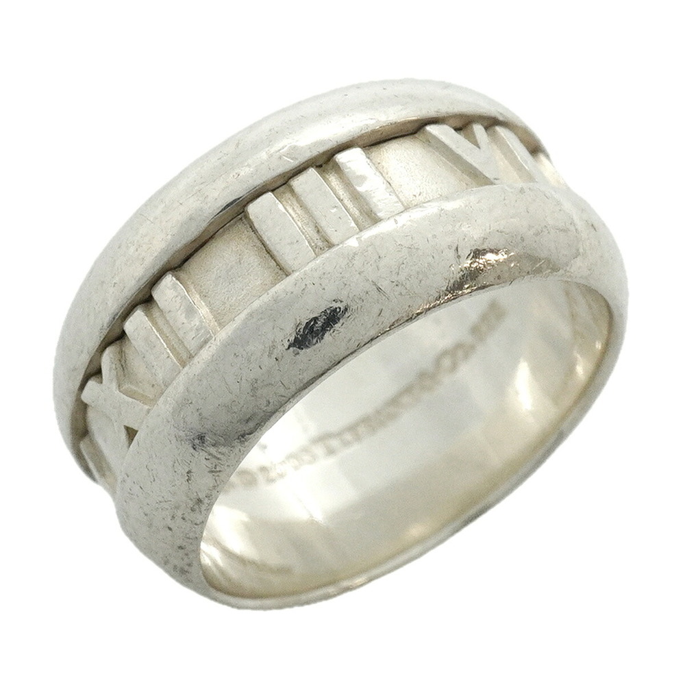 Tiffany & Co. Atlas Ring, Sterling Silver 925, Size 10.5, Women's